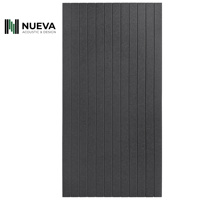 Panneaux acoustiques muraux en PET haute densité 12 mm NRC 0,85 |   Tuile en feutre insonorisante pour studio de design d'intérieur, hôtel