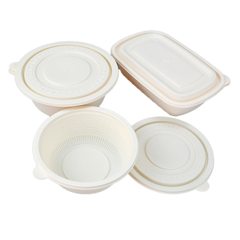 Biodegradable Eco Friendly Bowls - Disposable Food Grade Plastic Soup Bowls