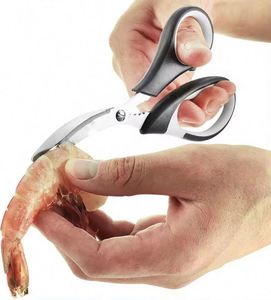 <b>Kitchen</b> <b>Shears</b> Scissors Heavy Duty Meat Scissors Poultry <b>Shears</b> Cooking Purpose Stainless Steel Utility Scissors - Product Image 6