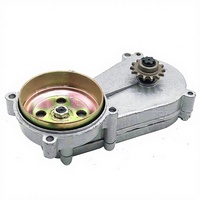 Boîte de vitesses T8F à chaîne simple 47CC 49CC avec embrayage 11T 14T 17T 20T pour Mini Moto, Pit Bike, Quad, VTT, Buggy, Go Kart