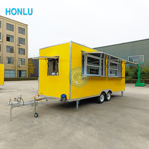 Camion de nourriture à fenêtres, équipement complet, camion de nourriture, chariots de Hot-Dog pour adultes - Product Image 2