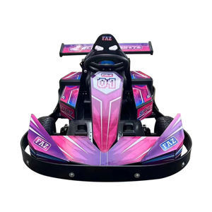Máquina de juego comercial con monedas Go-Kart Arcade eléctrica de carreras para niños - Product Image 1