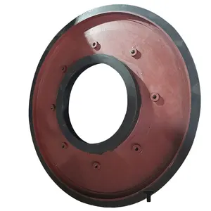 Horizontal Centrifugal FGD Slurry Pumps Rubber Wearing Wetted Spare Parts