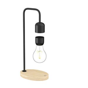 נורה מרחפת מגנטית צפה עם משטח טעינה אלחוטי יוקרתי LED מנורת לילה לחדרי שינה צעצועי שולחן מתנות למשרד - Product Image 2