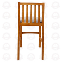 Silla de Comedor al por Mayor, Silla Moderna de Madera con Asiento de Tela Cómodo, Silla para Restaurante y Hotel