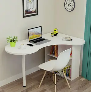 Угловой стол изогнутый компьютерный стол, офисный стол, стол для обучения чтению