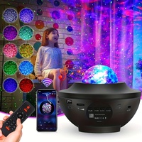 Projecteur d'étoiles professionnel, lumière nocturne étoilée, projecteur LED Android, lampe Star Master, logo, projecteur de motifs d'eau