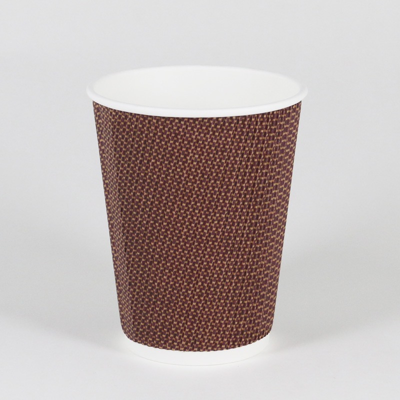 Burlap Ripple Cup