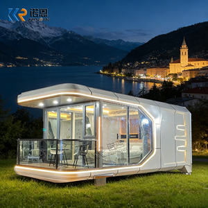 Maison conteneur mobile à prix d'usine, <span class=keywords><strong>capsule</strong></span> spatiale extensible de 30 pieds, pod de luxe avec cuisine et chambre - Product Image 1