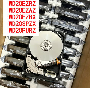 ฮาร์ดดิสก์ไดรฟ์ภายในขนาด 3.5 นิ้ว SATA ความจุ 2TB รุ่น WD20EZRZ <span class=keywords><strong>WD20EZAZ</strong></span> WD20EZBX WD20SPZX WD20PURZ HDD - Product Image 1