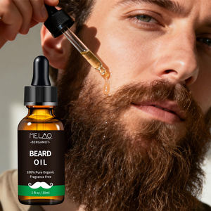 Huile de Soutien à la Croissance de la Barbe Naturelle du Fabricant, Huile de Pépins de Raisin Pressée à Froid, Hydrate la Peau et Adoucit la Barbe Existante pour un Aspect Uniforme - Product Image 3