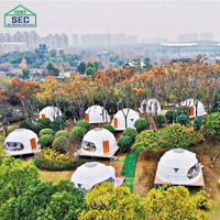 Tente dôme de luxe en Pvc blanc, livraison gratuite, vente en gros, tente dôme, hôtel géomantique, Igloo, maison préfixe