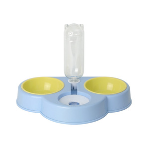 Ciotola Doppia per Animali Domestici a Forma di Nuvola, Protezione Collo, Automatica, Portatile, per <span class=keywords><strong>Gatti</strong></span>, Spedizione Gratuita - Product Image 5