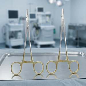 Soporte y Aplicador de Microagujas TC Ryder de 6 Pulgadas con Anillo Dorado, Set de Instrumentos Quirúrgicos, Certificado CE, Más Vendido - Product Image 3