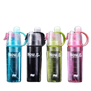 Botella de Agua de Plástico Transparente Reutilizable Personalizada, Botellas de Plástico para Beber Agua - Product Image 6