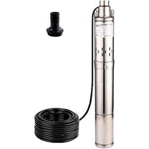 Bomba Sumergible para Pozos Profundos SHYLIYU, 1HP, 3 Pulgadas de Diámetro Exterior, Acero Inoxidable, 328 Pies de Elevación Máxima, Salida de 1 Pulgada - Product Image 1