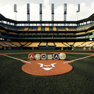 <span class=keywords><strong>M</strong></span>.L.B. Atlanta Braves Championship Ring Set, Fan Memorial Collection Legierung Custom Hochzeits schmuck Mode Ring, Factory Direct - Product Image 6