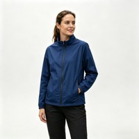 Veste softshell imperméable coupe-vent sans capuche pour le ski, le snowboard, l'équitation, la pêche et la navigation