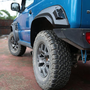 4wd एब्स प्लास्टिक व्हील आर्क 2018 + सुज़ुकी जिमनी ऑफरोड कार फेंडर फ्लेयर्स को कवर करते हैं - Product Image 3