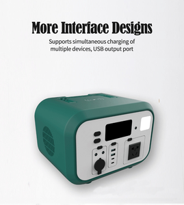 Produk Baru 600W portabel luar ruangan Solar Power Station 460Wh untuk berkemah luar ruangan Power Supply penyimpanan energi - Product Image 5