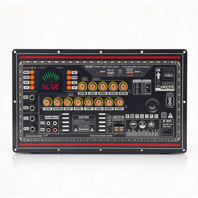 DSP Digital Audio Amplifier Board 5.0 Class D Power Amplifier PCBA Module for Loudspeaker Cabinet