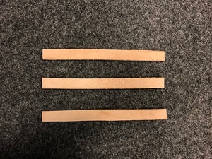 Sangle en cuir noir véritable, souple et résistante, en cuir plat, idéale pour la <span class=keywords><strong>réparation</strong></span> et le bricolage du cuir, rouleau de cuir - Product Image 1