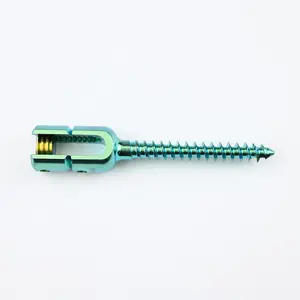 Poly anxial reduction screw monoaxial pedical screws spinal pedicle screw system with rod