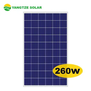 批发廉价多晶太阳能电池价格为 24v 250w 260w