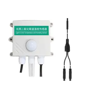 Smart soil atacado barato china wi-fi luz sensor de temperatura umidade sensor de CO2 sonda 4 em 1