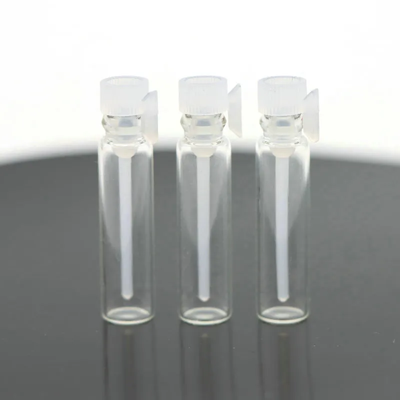 1ml 2ml 3ml Mini-Klarglas-Fläschchen-Parfüm-Proben flasche Kleine Parfüm-Tester flasche