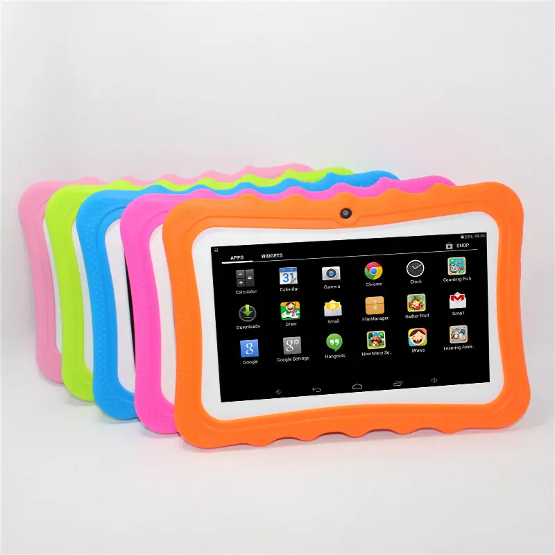 7 Inch HD IPS Kids Tablets Android 11 WIFI 6 Quad Core 2GB 32GB 3000mAh G-sensor Learning Tablets for Children with D+ 2022