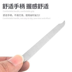 Factory wholesale <b>nail</b> <b>file</b> and polishing tools: stainless steel <b>nail</b> <b>file</b>, double-sided mesh type <b>nail</b> <b>file</b>, <b>nail</b> <b>file</b>. - Product Image 3