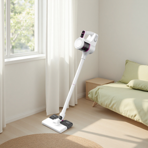 เครื่องดูดฝุ่นไร้สาย 5 in 1 ขนาดเล็ก พลังดูดสูง ใช้ในรถยนต์ เงียบพิเศษ กำจัดไรฝุ่น แปรงกำจัดขนสัตว์ ใช้ได้ทั้งในบ้านและรถยนต์ - Product Image 1