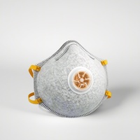 Masque respiratoire FFP2 de qualité supérieure en forme de coupelle avec charbon actif, fourni par l'usine, pour la protection contre la poussière et les particules