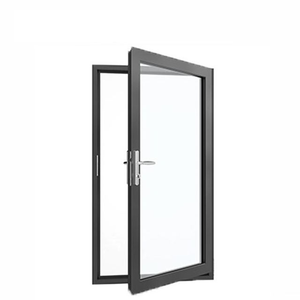 EEHE Puerta de Patio Plegable Doble de Gran Venta, Diseño Posmoderno, Aleación de Aluminio, Comercial, para Exteriores, Baños, Villas y Escuelas - Product Image 5