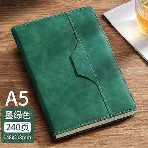 สมุดโน้ตหนังลายใหม่ปี 2026 พร้อมช่องใส่ปากกา สมุดโน้ตสำนักงานธุรกิจ รุ่นองค์กร รับพิมพ์โลโก้ - Product Image 4