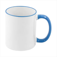 Tasses à café personnalisées pour cadeaux d'entreprise, commande en gros, tasse en céramique écologique 11 oz avec impression de logo, prix direct fabricant