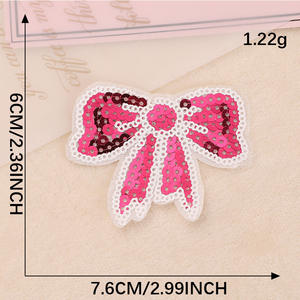 Parche Bordado de Algodón con Lentejuelas Brillantes y Diseño de Ojo, Creado con un Propósito, para Coser, Precio de Fábrica - Product Image 3