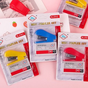 Mini Stapler Set No.10 50 Staples Student Stationery Office Supply - Product Image 1