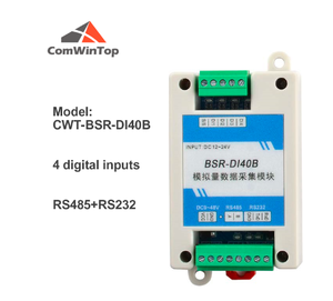 CWT-BSR Serie Di / Do / 0-20mA / 0-10V/<span class=keywords><strong>Pt100</strong></span>/Thermokoppel Om RS485 <span class=keywords><strong>Modbus</strong></span> Rtu io Module - Product Image 2