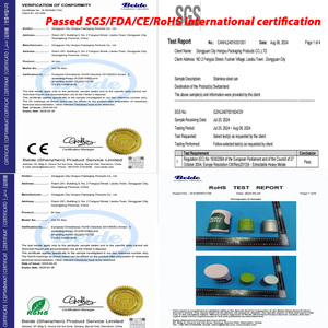 Bán Buôn Thiết Kế In Ấn Cấp Thực Phẩm Kín Vòng Đen Matte Tins Tùy Chỉnh Cà Phê Thiếc Có Thể Trà Kim Loại Tins <span class=keywords><strong>Container</strong></span> Với Nắp - Product Image 4