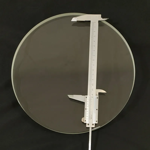 Placa De Vidro De Borosilicato Redonda Personalizada Discos De Vidro De Visão Resistentes Ao Calor - Product Image 2