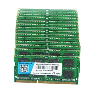 Mémoire d'origine Ram Ddr3l Ddr3 2gb 4gb 8gb 1600mhz 1866mhz 1.5v/1.35v Mémoire Ram pour ordinateur portable