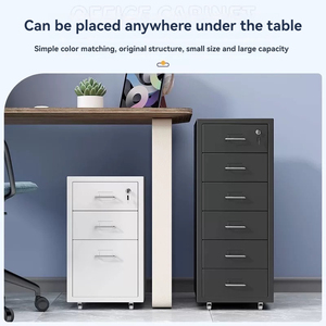 Vendita calda mobili per la casa soggiorno multifunzionale <span class=keywords><strong>sotto</strong></span> la scrivania Mobile in acciaio colorato 6 cassettiere - Product Image 4