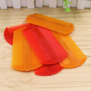 Peines pequeños al por mayor por un yuan, peines de plástico de doble cara en caja, peines para eliminar piojos por dos yuanes en puestos callejeros. - Product Image 2