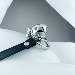 Dispositivo de Castidad Masculino FRRK, Jaula para Pene Agradable al Tacto, Anillo para Pene, Candado para Pene con Llave, Jaula de Castidad, Juguetes Sexuales de Bondage BDSM - Product Image 6