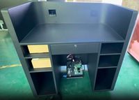 Cabina de DJ con Pantalla LED a Todo Color, Precio de Fábrica, Banco de Recepción Portátil, Pantalla de Video 3D para Discoteca, 2 Años de Garantía, Montaje en Pared, 800