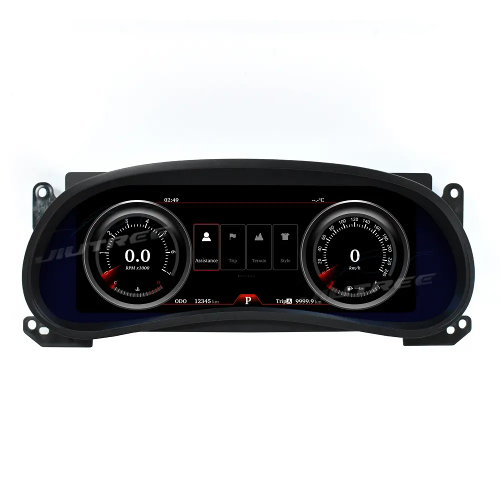 Voor Jeep Wrangler 2011 2012 2013 2014-2017 Digitaal Dashboardpaneel Virtueel Instrument Cluster Cockpit Lcd Snelheidsmeter Speler Auto