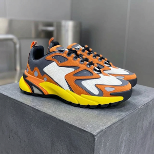 High Quality Original Luxury Men's Famous Brand Designer <b>Sneakers</b> Sporty Casual Running Shoes Breathable Soft Suede - Product Image 3