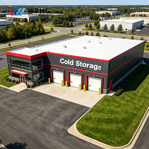 Industrial Refrigeration Warehouse Commercial Q355b Steel Structure One Stop <b>Service</b> Quick Install <b>Logistics</b> Company - Product Image 1